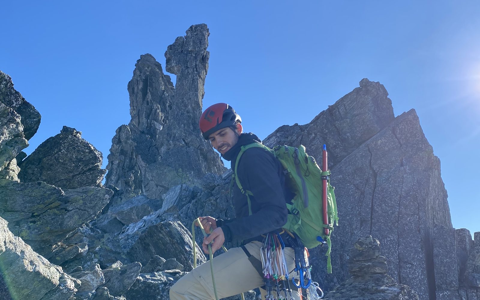 Climbing instructor